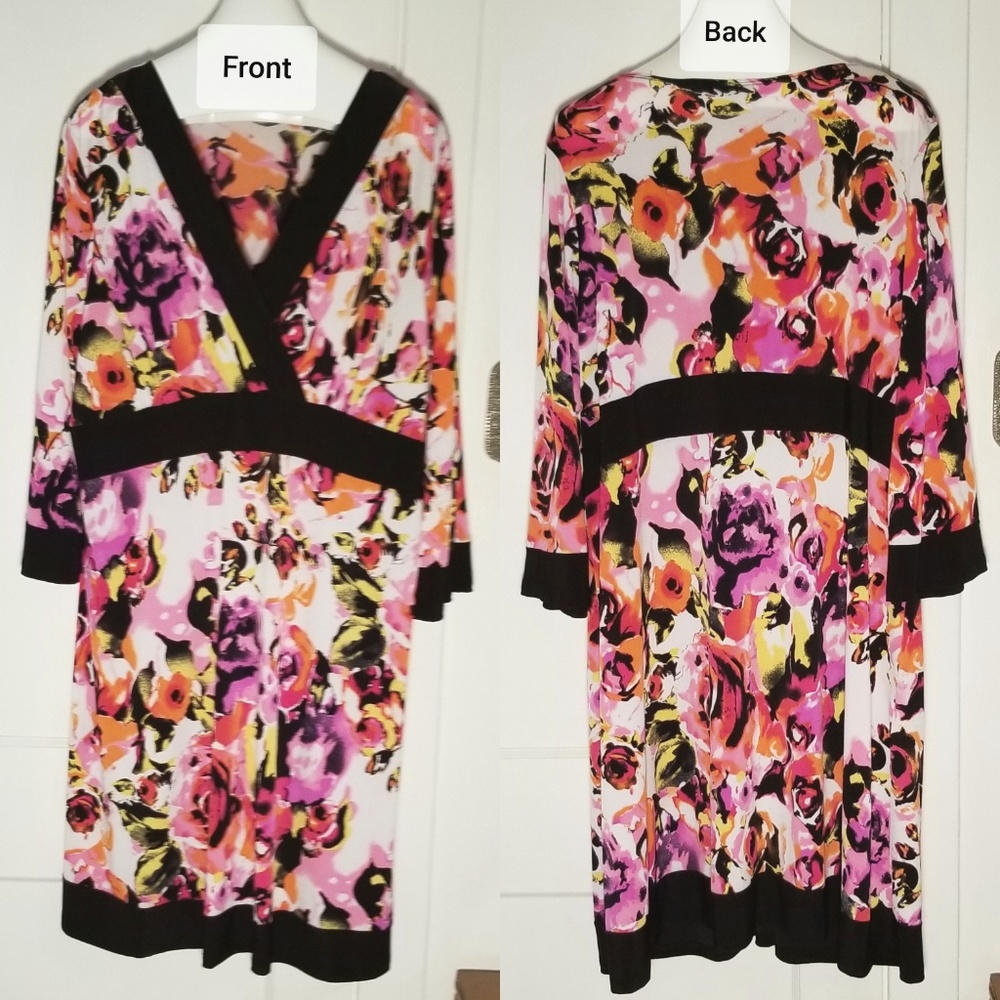 Sz 26/28 Kimono dress by Avenue